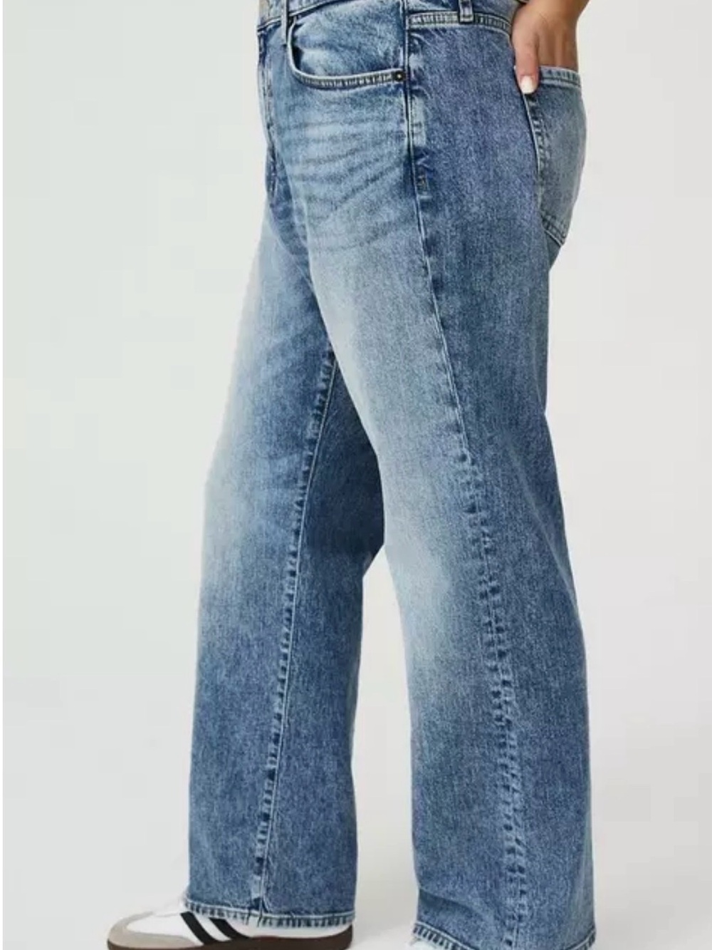 NWT TORRID Baggy High-Rise Straight Jean SIZE 18 - Picture 3 of 6